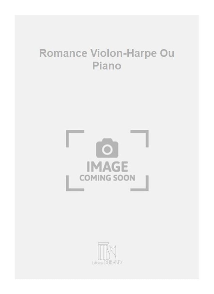 Romance Violon-Harpe Ou Piano